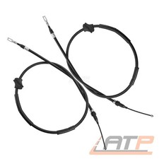 2x HANDBREMSSEIL HINTEN