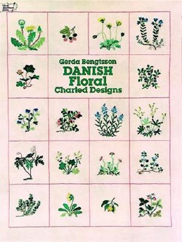 Danish floral charted designs - floral,