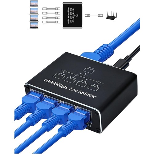 Lan splitter auf ethernet - 1, 4
