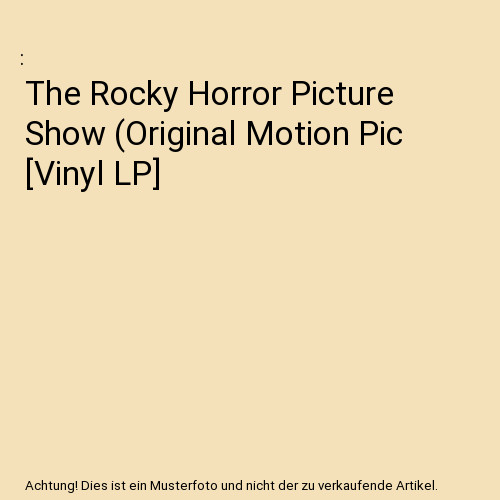 The rocky horror picture - horror,