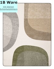 Kuscheldecke 150x200 cm Baumwolle Dralon Biederlack Wohndecke grün braun grau 1b