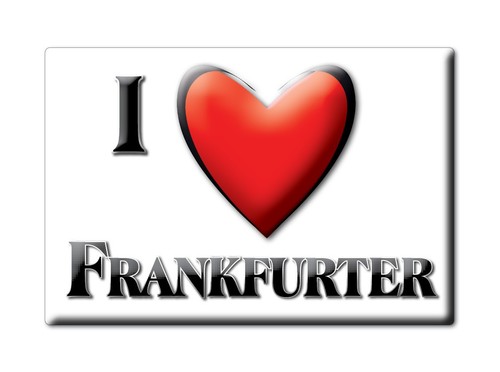 Frankfurter kühlschrankmagnet - frankfurter,