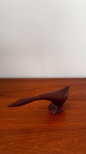 Vintage Teak Vogel Skulptur |