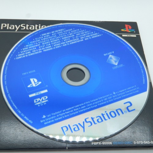 Demo disc pbpx - -, sony