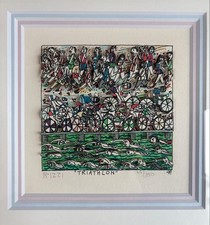 James Rizzi TRIATHLON 1990
