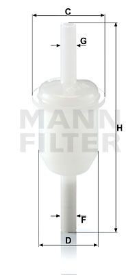 Mann filter wk31 - mann-filter, wk31/4(10)