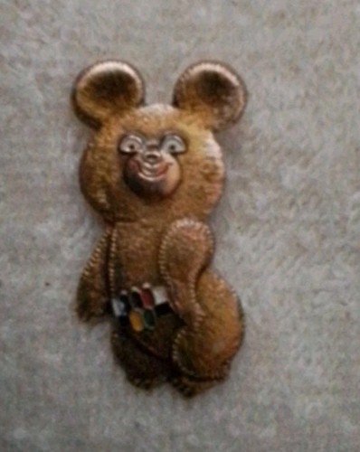 Olympia pin 1980 bär - pin,