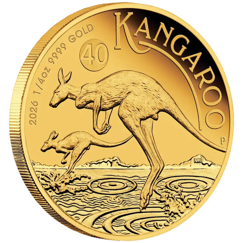 Goldmünze känguru - goldmünze,