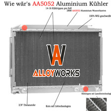 3 Reihe Kühler Für 1978-1985 1984 Mercedes-Benz R107 380 SL C107 380 SLC