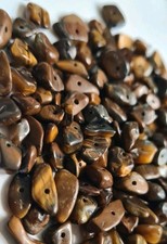 Tigerauge 🐅 Perlen Mit Loch