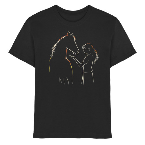 Pferd und mädchen kinder - mädchen,