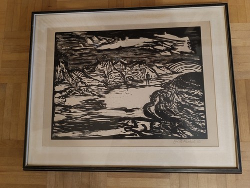 Erich heckel nordseeküste - heckel,