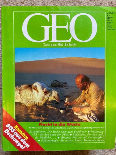 Geo jahrgang 1990 komplett 12 - geo,