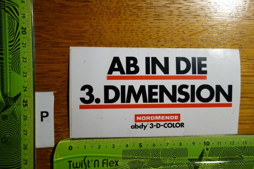 Alter aufkleber fernseher - aufkleber,