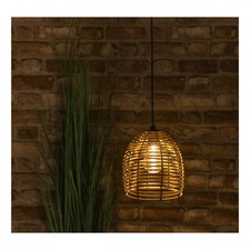 Outdoor-Lampe Rattan, zum