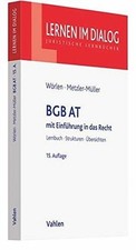 BGB AT: mit Einführung in das Recht von Wörlen, Rai... | Buch | Zustand sehr gut