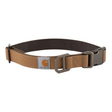 Carhartt Nylon Duck Hundehalsband Carhartt Braun/Dunkelbraun Größe M