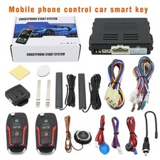 Keyless Go System Auto Alarmanlage - Mit Start Stop Fernbedienung