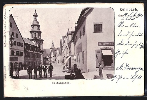 Kulmbach ansichtskarte - kulmbach,,