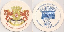 Schumacher Alt - alter Bierdeckel Prinzenpaar 2006: Prinz Kay -  Venetia Ricarda
