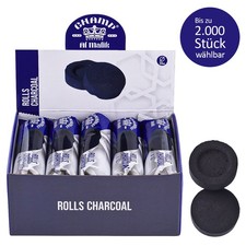 100-2000 Stück Shisha Kohle