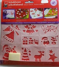 Schablonen selbstklebend zum