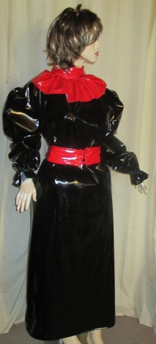 Lackkleid lang zofenkleid - lackkleid,lang,zofenkleid, mit