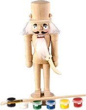 Nussknacker zum bemalen aus