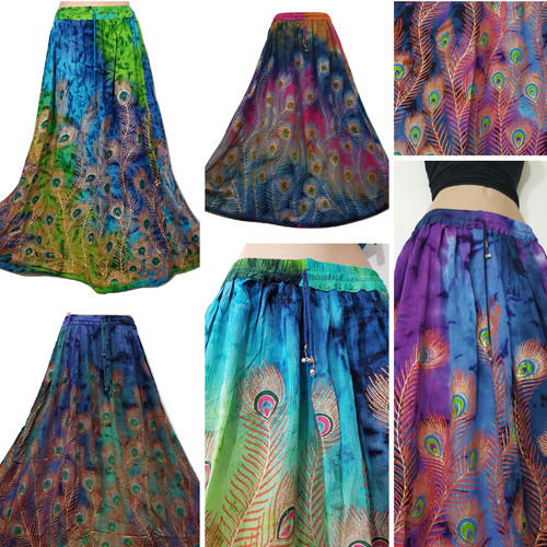 Batik rock pfau boho hippie - batik,