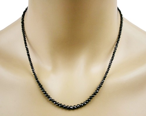 Diamant kette collier - diamant, mit