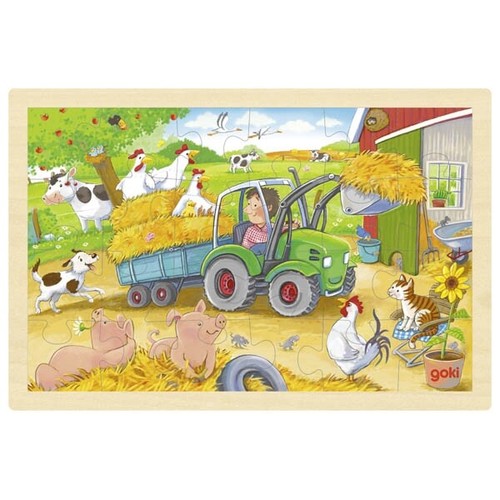 Goki 57420 einlegepuzzle - goki,