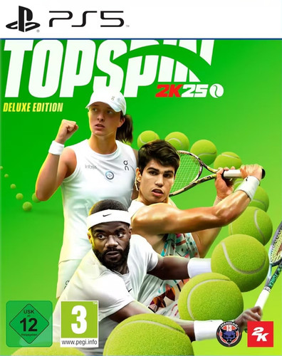 Top spin 2k25 - 2k25, (deluxe
