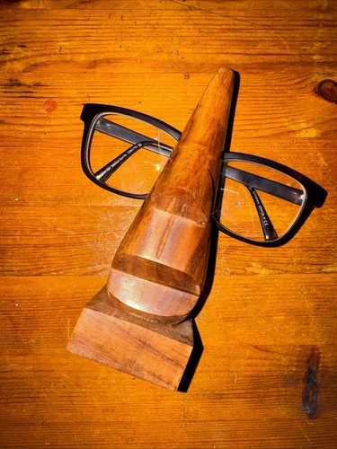 Vintage holz brillenständer - vintage,