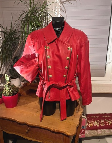 Lederjacke aus lammleder der - aus,