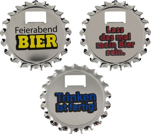 1 flaschenöffner - 3, in