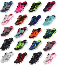 Damen Herren Pantolette Sandale Sabot Clogs Sneaker Slipper Pantoffeln Hausschuh