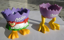 2 Milka - Eierbecher