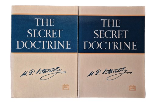 The secret doctrine - the, h.p
