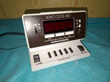 GRUNDIG Sono-Clock 450 Tischuhr FM Radio Rarität
