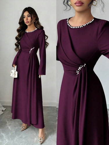 Elegantes linien abendkleid - linien,