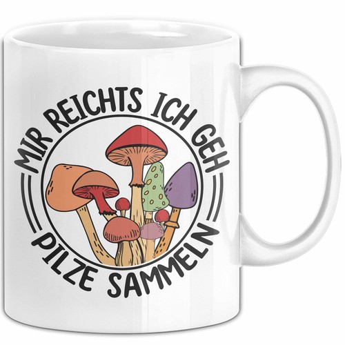 Pilz sammler tasse - pilz-sammler, geschenk