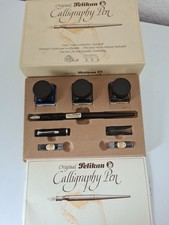 Pelikan Calligraphy Kolbenfüller MC110 als Set 1,0 + 1,5 + 2,0 mit drei Tinten