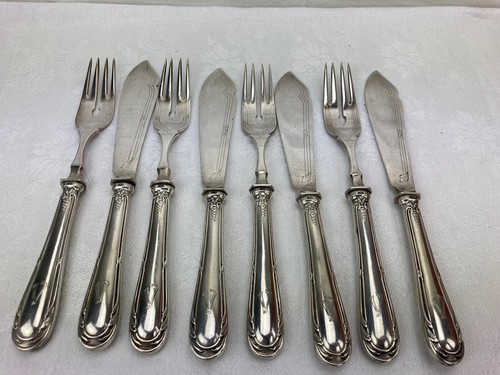 Teilig altes fischbesteck - 8-teilig,