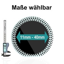 Auf Maß: Echtglas Heckwischer Abdeckung clean Heck Glasstopfen Blindstopfen