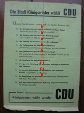 Wahlplakat Wahlwerbung