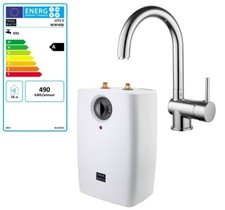 5 Liter Warmwasserspeicher mit Niederdruck Armatur Boiler Untertischgerät 