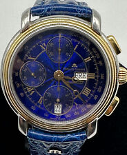 Maurice Lacroix Masterpiece Croneo Automatic Chronograph 67413 Blau OVP