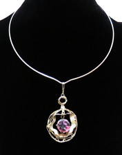 Modernist 925 Silber Anhänger