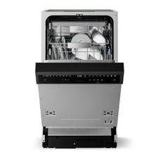 Klarstein Velaire 45 cm teilintegrierter Geschirrspüler kompakt leise EEK B