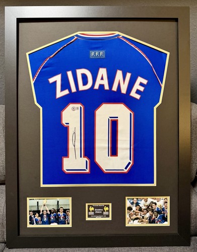 Zinedine zidane signiertes - zinedine,